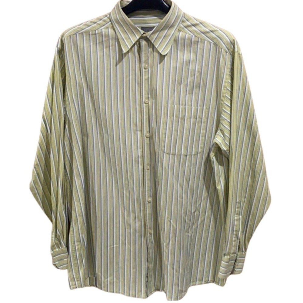 Talbots Men’s Striped Button Down Shirt Size XL - Picture 6 of 6